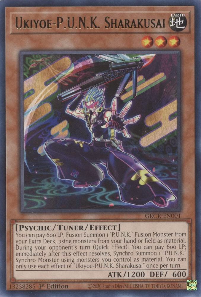 Ukiyoe-P.U.N.K. Sharakusai card image