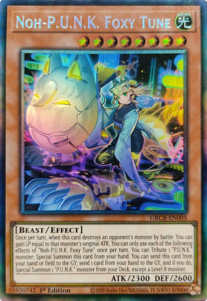 Noh-P.U.N.K. Foxy Tune (CR) card image