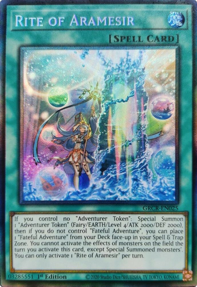 Rite of Aramesir (CR) card image