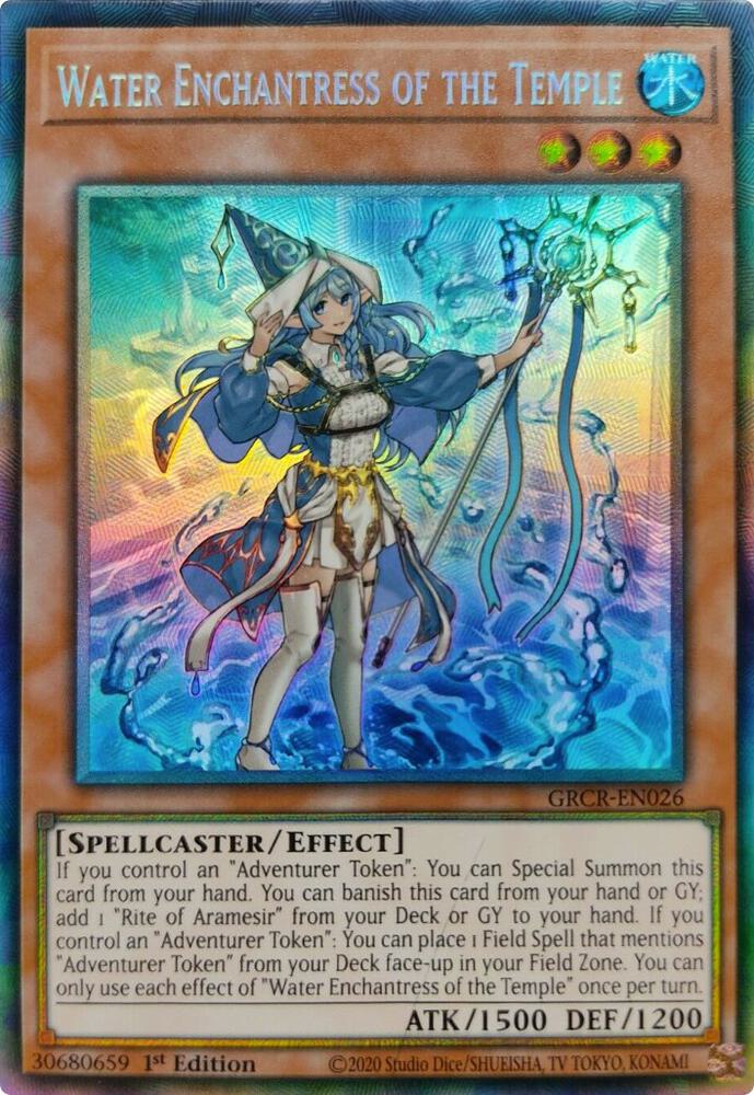 Water Enchantress of the Temple (CR) card image
