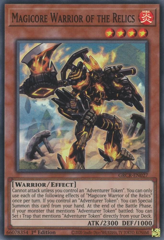 Magicore Warrior of the Relics card image