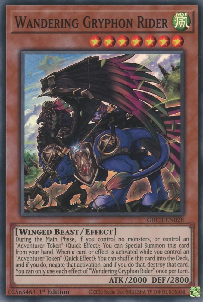 Wandering Gryphon Rider card image