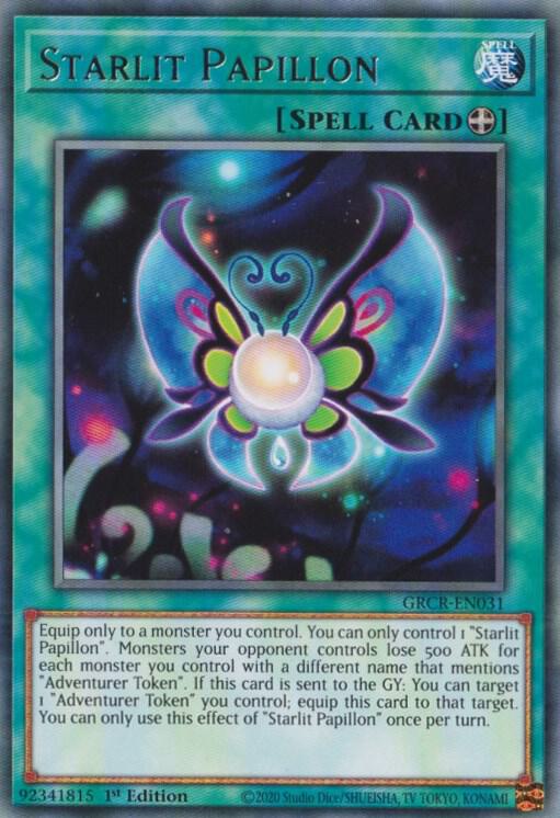 Starlit Papillon card image