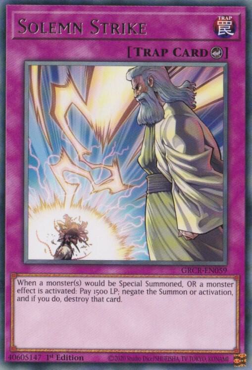 Solemn Strike card image