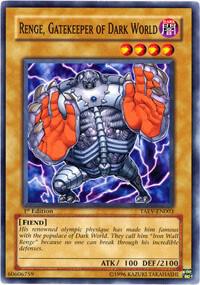 Renge, Gatekeeper of Dark World card image