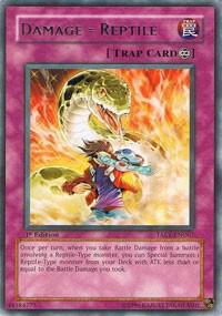 Damage = Reptile card image