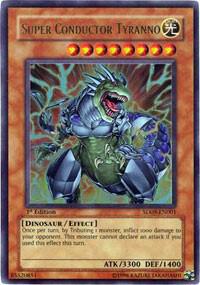 Super Conductor Tyranno card image