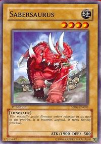 Sabersaurus card image