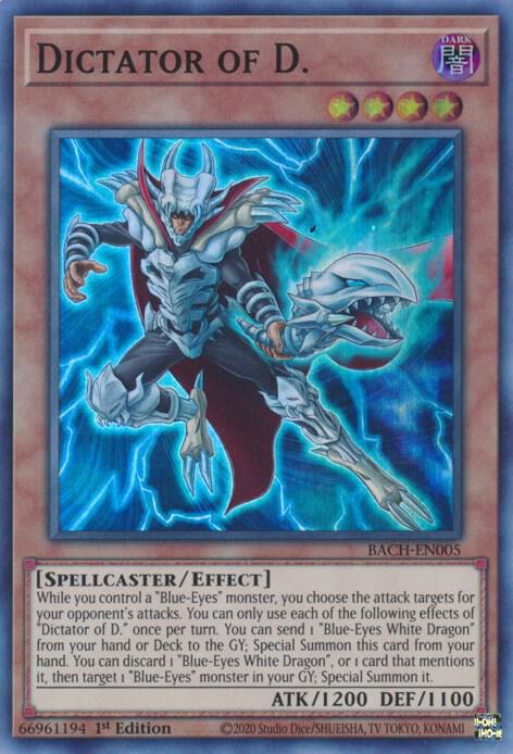 Dictator of D. (1st Edition) card image