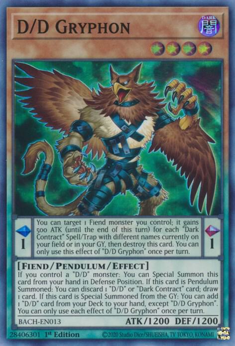 D/D Gryphon (1st Edition) card image
