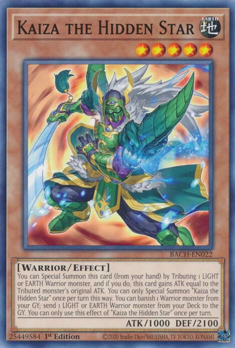 Kaiza the Hidden Star (1st Edition) card image