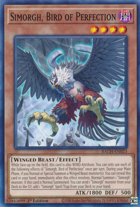 Simorgh, Bird of Perfection (1st Edition) card image