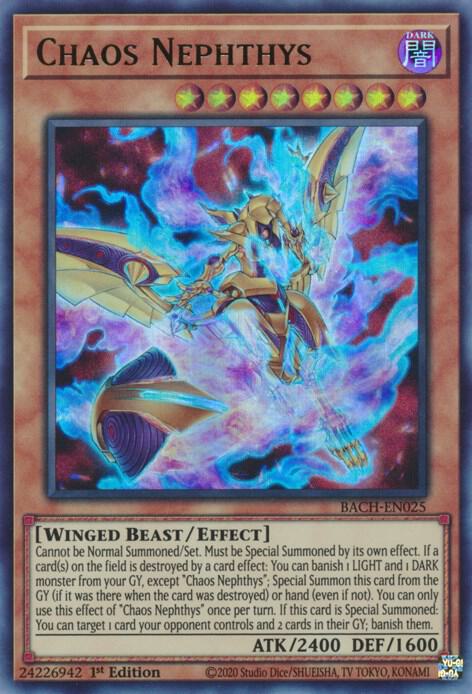 Chaos Nephthys (1st Edition) card image