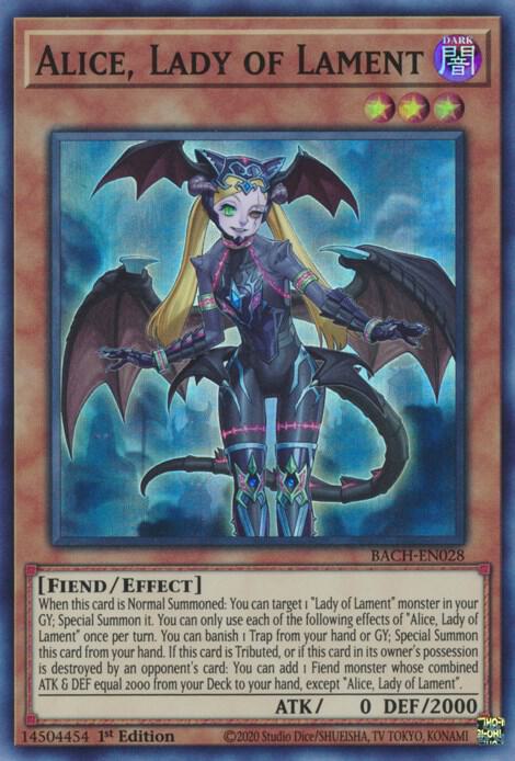 Alice, Lady of Lament (1st Edition) card image
