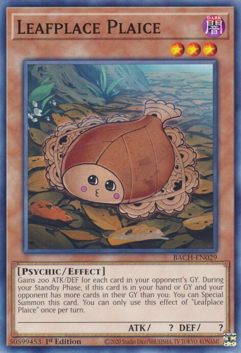 Leafplace Plaice (1st Edition) card image