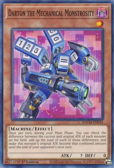 Darton the Mechanical Monstrosity (1st Edition) card image