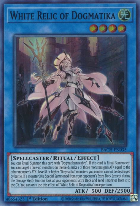 White Relic of Dogmatika (1st Edition) card image