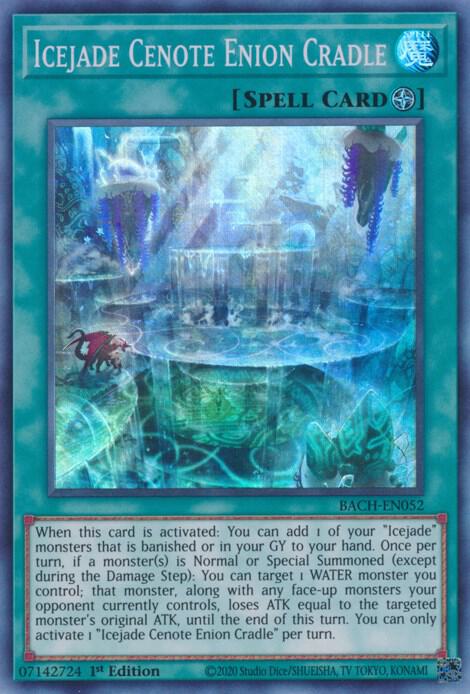 Icejade Cenote Enion Cradle (1st Edition) card image