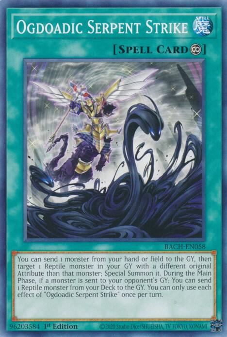 Ogdoadic Serpent Strike (1st Edition) card image