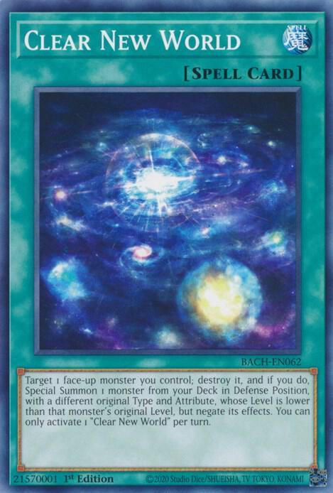Clear New World (1st Edition) card image