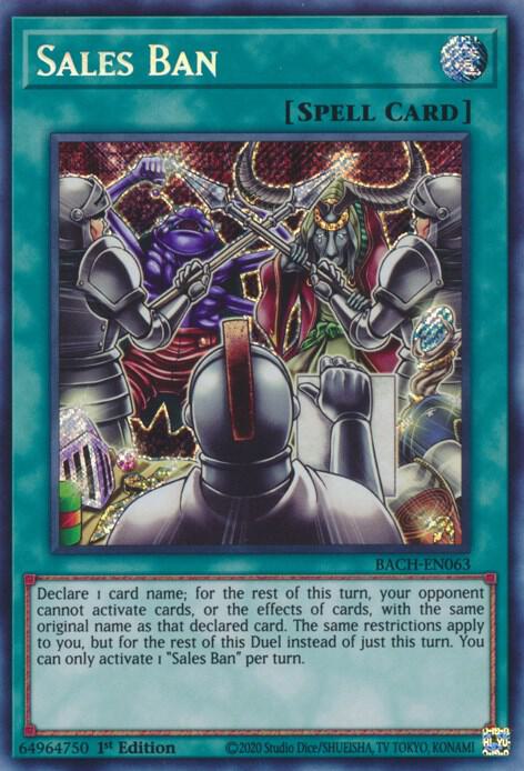 Sales Ban (1st Edition) card image