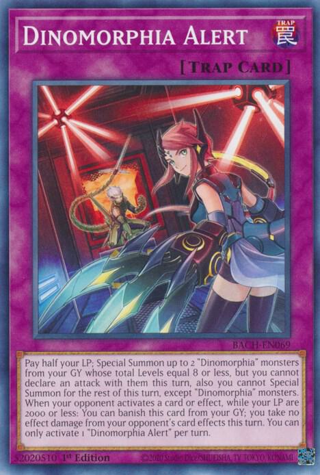 Dinomorphia Alert (1st Edition) card image