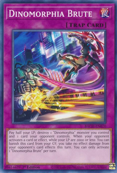 Dinomorphia Brute (1st Edition) card image