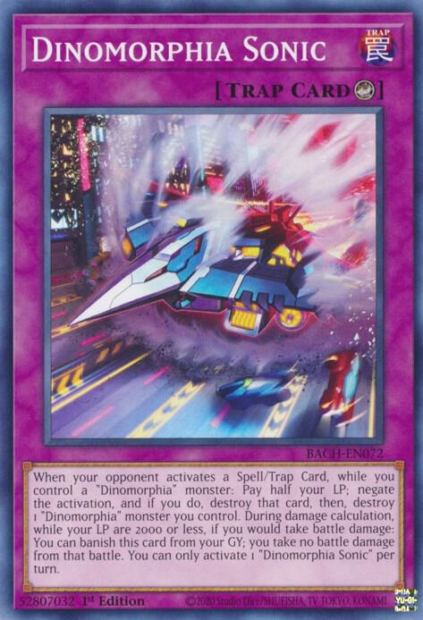 Dinomorphia Sonic (1st Edition) card image