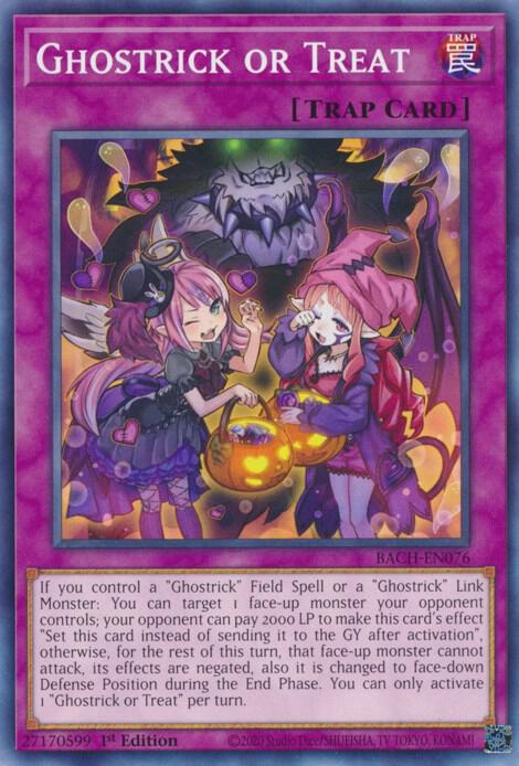Ghostrick or Treat (1st Edition) card image
