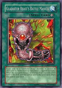 Gladiator Beast's Battle Manica card image