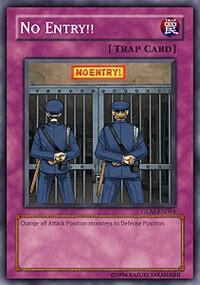 No Entry!! card image