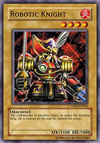 Robotic Knight (1st Edition) card image