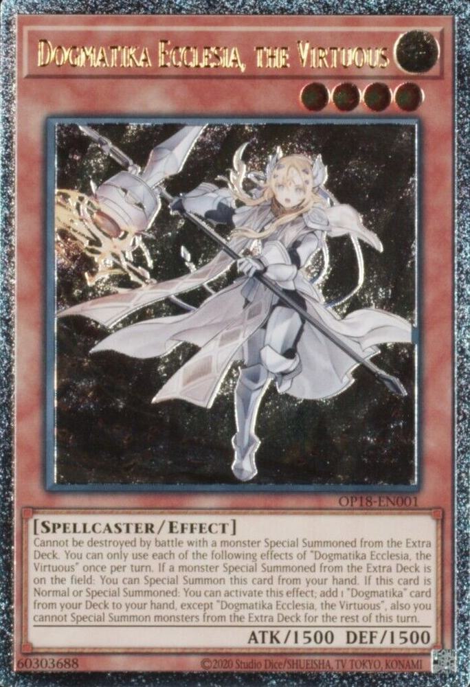 Dogmatika Ecclesia, the Virtuous (UTR) card image