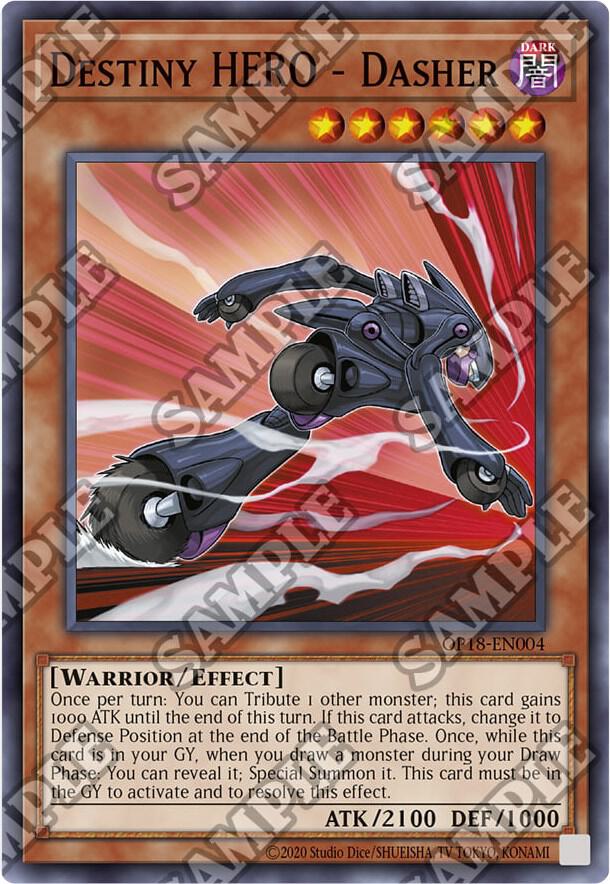 Destiny HERO - Dasher card image
