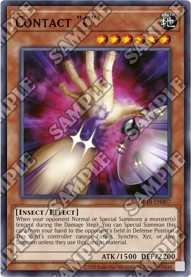 Contact "C" card image