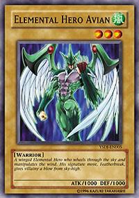 Elemental HERO Avian (1st Edition) card image