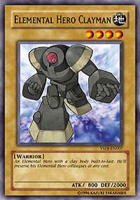 Elemental HERO Clayman (1st Edition) card image