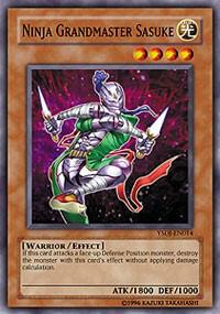 Ninja Grandmaster Sasuke (1st Edition) card image