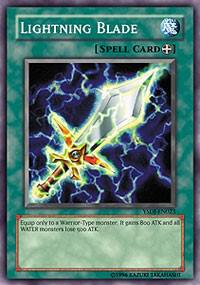 Lightning Blade (1st Edition) card image