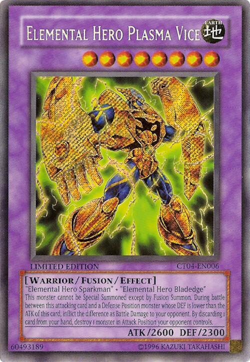Elemental HERO Plasma Vice card image