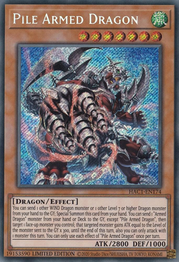 Pile Armed Dragon (1st Edition) card image