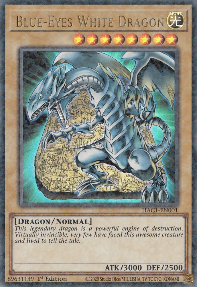 Blue-Eyes White Dragon (Duel Terminal) (1st Edition) card image