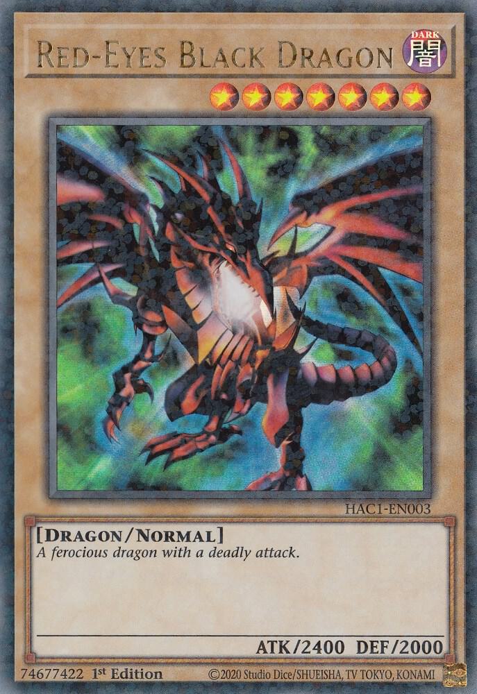 Red-Eyes Black Dragon (Duel Terminal) (1st Edition) card image
