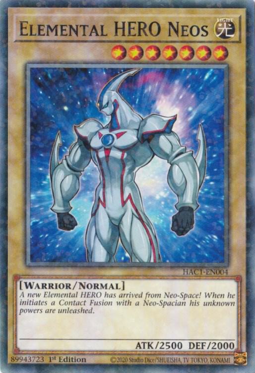Elemental HERO Neos (Duel Terminal) card image