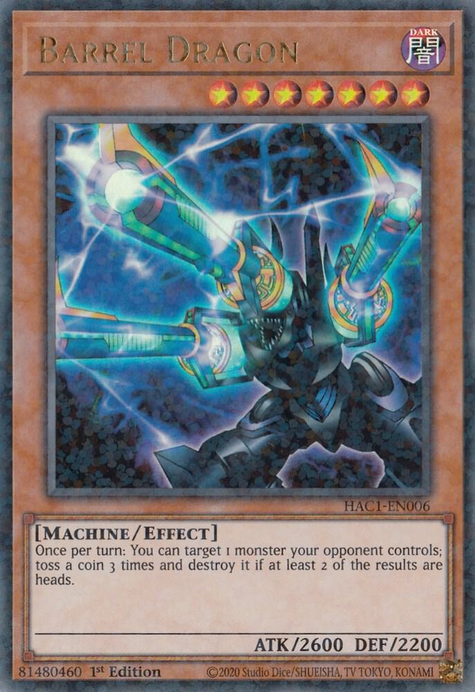 Barrel Dragon (Duel Terminal) (1st Edition) card image