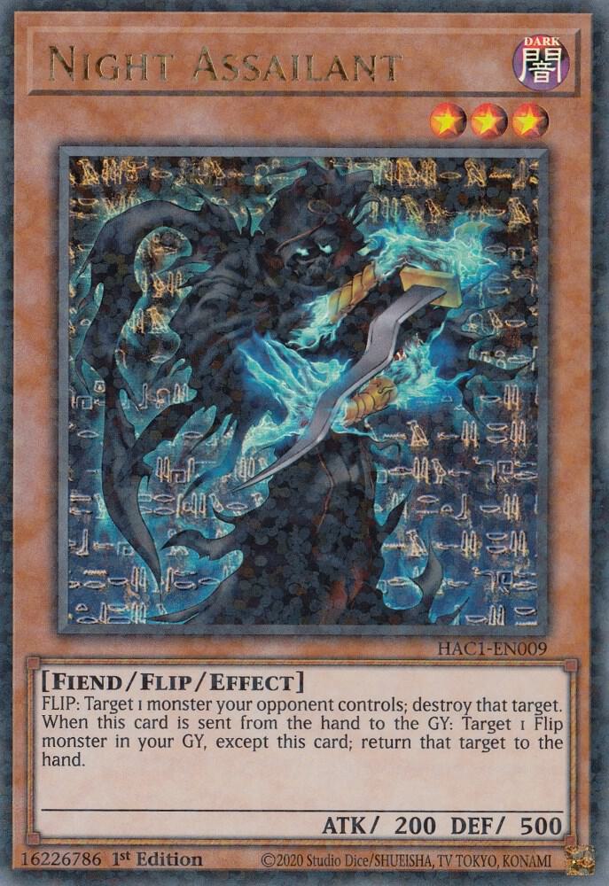 Night Assailant (Duel Terminal) (1st Edition) card image