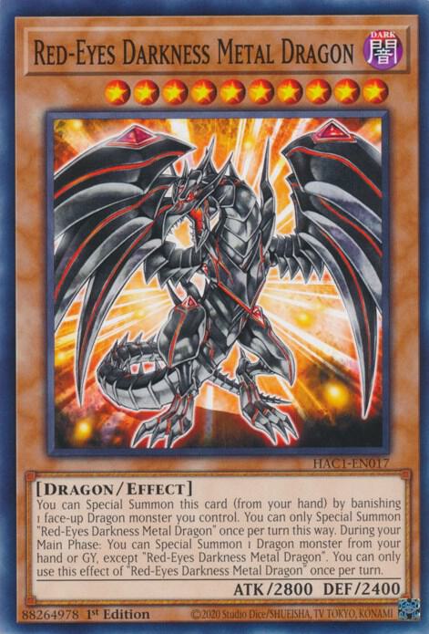 Red-Eyes Darkness Metal Dragon card image