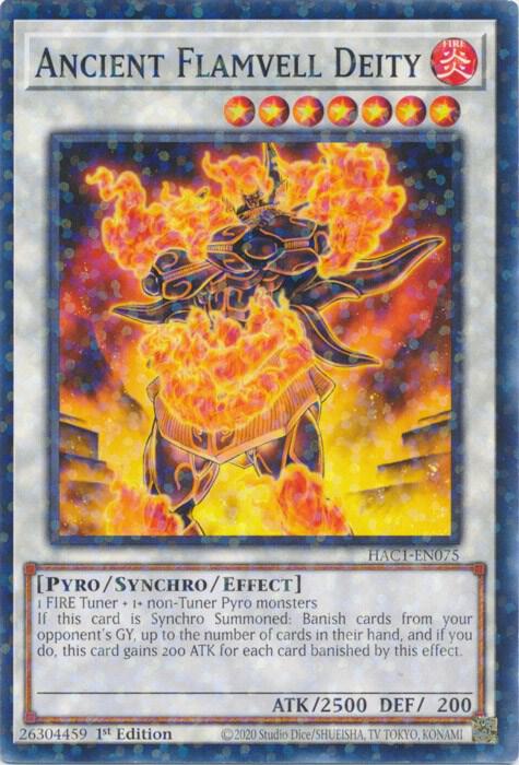 Ancient Flamvell Deity (Duel Terminal) card image