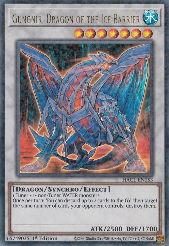 Gungnir, Dragon of the Ice Barrier (Duel Terminal) (1st Edition) card image