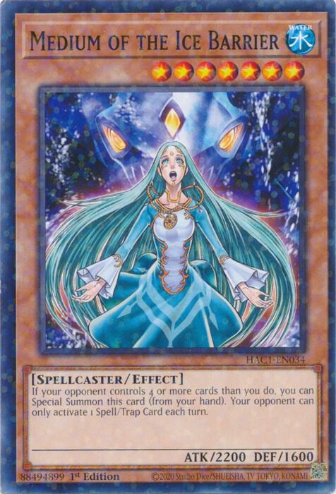 Medium of the Ice Barrier (Duel Terminal) card image